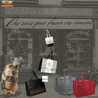 Le Panier de la Marmotte - sac courses